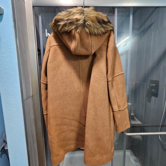 J. Crew Chateau Wool Coat Italalian Stadium Heathered Alcorn - Picture 3 of 8